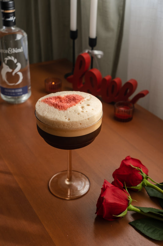 Valentine's Day Espresso Martini Souffle